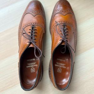 Allen Edmonds Mcallister Walnut Wingtip Sz US Size 11